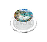 Il Abacos, Marsh Harbor, Bahamas, faro, Conch, barriera corallina PopSockets PopGrip per MagSafe