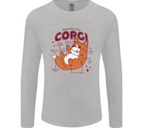 Il Anatomia Di Un Corgi Cane Uomo Maniche
