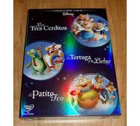 Il Anatroccolo Feo-Los Tre Suini - Tartaruga Y La Lepre Corti Disney 3 DVD Nuovo