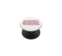 Il bacio del rossetto segna macchie, baci romantici e PopSockets PopGrip Adesivo