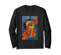 Il bacio di Gustav Klimt Maglia a Manica