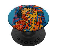 Il bacio di Gustav Klimt PopSockets PopGrip Adesivo