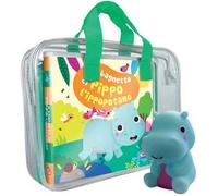 Il bagnetto di Pippo l'ippopotamo. Impermealibri. Ediz. a colori. Con pupazzetto