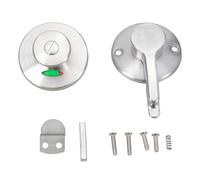 Il bagno d'acciaio della porta del metallo che assicura la convenienza dell'utente e gli indici occupati per le partizioni pubbliche del bagno pubblico