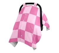 Il baldacchino per seggiolino auto Minky, taglia unica, crea uno spazio | Minky Dot Reverse Side Baby Car Seat Canopy Outdoor Walking Trip Hot Blush Classic