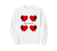 Il Balletto è la mia Passione Ballerine e Cuori Belli Felpa