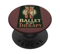 Il balletto è la mia terapia Spettacolo di prove in studio di danza PopSockets PopGrip Adesivo