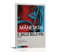 Il Ballo Della Vita-MåneskinArt Stampa su tela di dipinti ad olio riproduzione moderna su tela stampa artistica astratta paesaggio immagini stampate su tela arte da parete per casa ufficio decorazioni