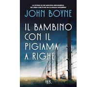 Il bambino con il pigiama a righe