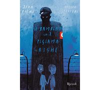 Il bambino con il pigiama a righe