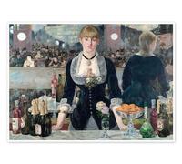 Il bar delle Folies-Bergère Poster di Édouard Manet 90 x 70 cm Quadri Decorazione per pareti