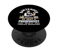Il barista è solo un inventario limitato del farmacista PopSockets PopGrip Adesivo