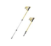 Il bastoncino da trekking anticaduta con bloccaggio esterno è leggero e resistente, la scelta migliore for l'escursionismo all'aperto e l'alpinismo.(Yelllow)