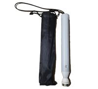 Il bastone bianco, Assistente da viaggio leggero e resistente, peso di 0,42 libbre, lunghezza retratta 9 pollici, adatto for alpinismo maschile femminile