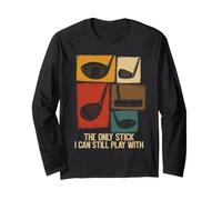 Il Bastone Che Posso Ancora Giocare con Golf Old Guy Maglia a Manica