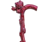 Il bastone degli anziani, Bastone da passeggio in legno a forma di pesca della longevità, bastone intagliato a mano for donne anziane, camminata/viaggio, carico Bea(87Cm(Use Height 166 170Cm))