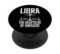 Il battito cardiaco di Harmony Bilancia PopSockets PopGrip Adesivo