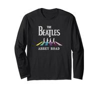Il Beatles Abbey Road Maglia a Manica, Unisex per Adulti, Nero, S
