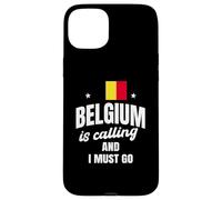 Il Belgio chiama dicendo divertente identità belga Custodia per iPhone 15 Plus