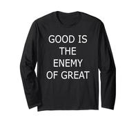 Il Bene è Il Nemico della Grande Motivazione Maglia a Manica