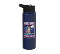 Il Bengala batte il Maestro Meowsic Stainless Steel Insulated Water Bottle