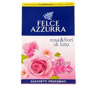 6 FELCE AZZURRA SACCHETTI PROFUMATI ROSA E FIORI DI LOTO DA 3 INTENSO BENESSERE