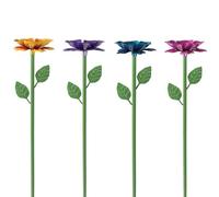 Il Bicchiere per per il giardino, 4 pezzi per abbeveratoio per impollinatori a forma di farfalla - Bagno d' | per fontana stagno fattoria Farfalla Terrazza Patio Posteriore Cortile ed Esterno