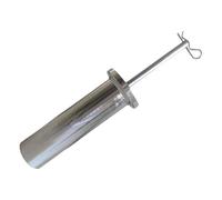 Il bilanciere d'acciaio del perno di caricamento del peso parte l'estensore