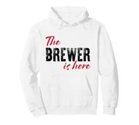 Il birraio è Qui - Divertente Felpa con Cappuccio