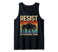 Il Bisonte del Parco Nazionale degli Stati Uniti resiste al Bisonte Buffalo Canotta