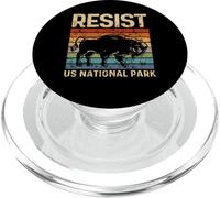 Il bisonte del Parco Nazionale degli Stati Uniti resiste al bisonte Buffalo PopSockets PopGrip per MagSafe
