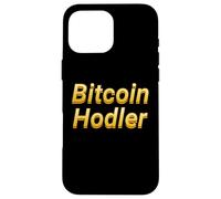 Il Bitcoin Hodler Criptovaluta HODL Meme BTC Bitcoins Custodia per iPhone 16 Pro Max