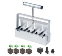 Il Bloccante del Terreno Portatile da 4X2 Pollici Può Essere Riutilizzato | Produttore di blocchi for la semina di ortaggi for la germinazione dei semi/coltivazione di piantine