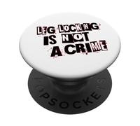 Il blocco delle gambe non è un crimine PopSockets PopGrip Adesivo