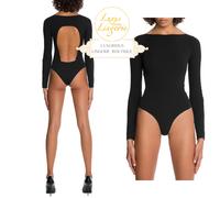 Il Body Con Cut-Out Posteriore Di Wolford M Nero Elegante Chic