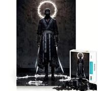 Il boia bendato - Puzzle del guerriero del giudizio divino per adolescenti, 1000 pezzi per allenare la mente, semplice e divertente da assemblare, regalo prezioso 50x75cm