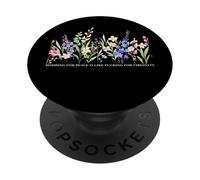 Il bombardamento fiorito per la pace è come... una contraddizione contro la guerra PopSockets PopGrip Adesivo