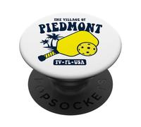 Il Borgo del Piemonte TV FL USA Pickleball Design PopSockets PopGrip Adesivo