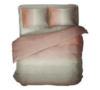 IL BOTTEGONE - Parure Copripiumino 100% Cotone set completo di sacco e federa; Letto Singolo Colore: Dune Arancio