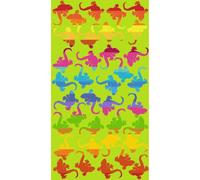 IL BOTTEGONE Telo Mare In Morbida Spugna Jacquard Antisabbia Spiaggia Piscina 100% Pregiato Cotone (Geko 03, 90x165 cm)