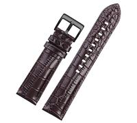 Il braccialetto in pelle genuina è adatto per Armani AR2447/1981/773/60028 Canda di guardia con Gang Gang Wach Gang Maschio 22mm (colore: chiusura dorata da 10 mm, dimensioni: 20mm)