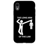 Il braccio lungo della legge divertente poliziotto bavaglio Custodia per iPhone XR