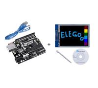 Il bundle ELEGOO UNO R3 Board e Touchscreen da 2,8 pollici, Compatibile con Arduino.