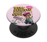 Il buon comportamento non è mai stato il mio obiettivo PopSockets PopGrip Adesivo