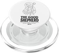 Il Buon Pastore Giovanni 10:11 Gesù Cristo Fede Cristiano PopSockets PopGrip per MagSafe