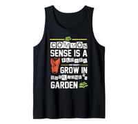 Il Buon Senso Divertente è Un Fiore Che Non cresce Canotta