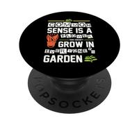 Il buon senso divertente è un fiore che non cresce PopSockets PopGrip Adesivo