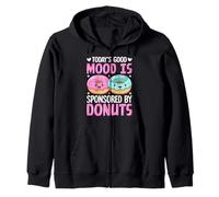 Il buon umore di oggi è sponsorizzato da Donuts Felpa con Cappuccio