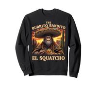 Il Burrito Bandito El Squatcho Southwest Desert Vibe Felpa