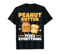 Il Burro di Arachidi risolve Tutto ciò Che AMA Il Burro di Arachidi Maglietta